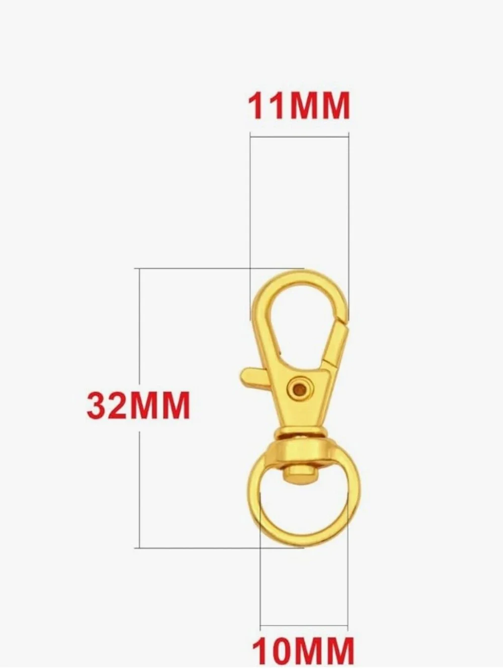 Lobster Claw Trigger (40 In Total 10 Of Each Color